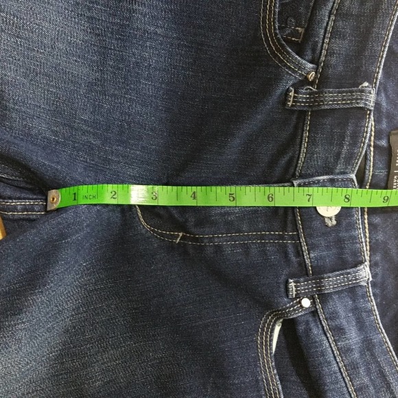 WHBM Blanc Cuffed Crop Jeans Sz 4 - Picture 8 of 8